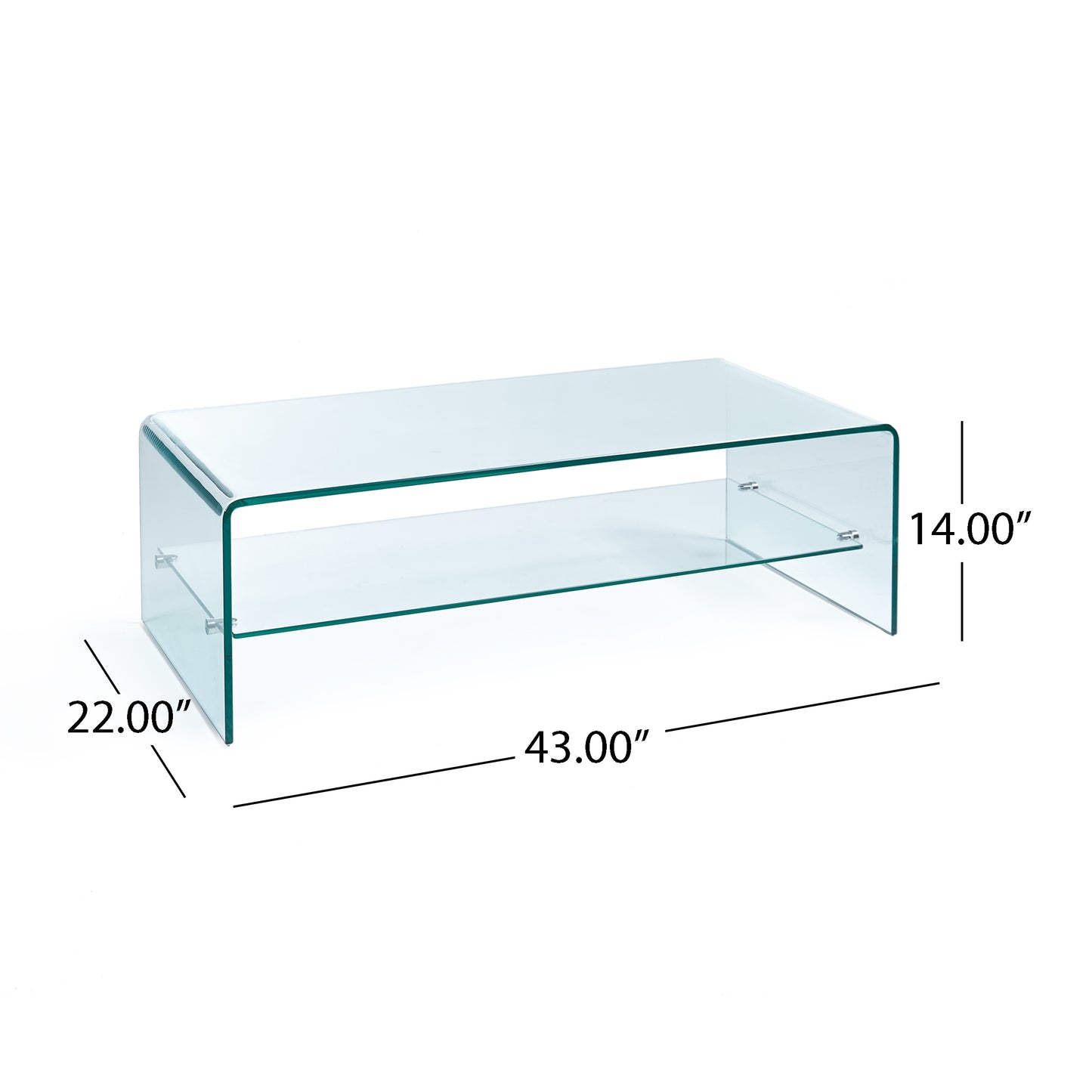 Charlize Glass Coffee Table