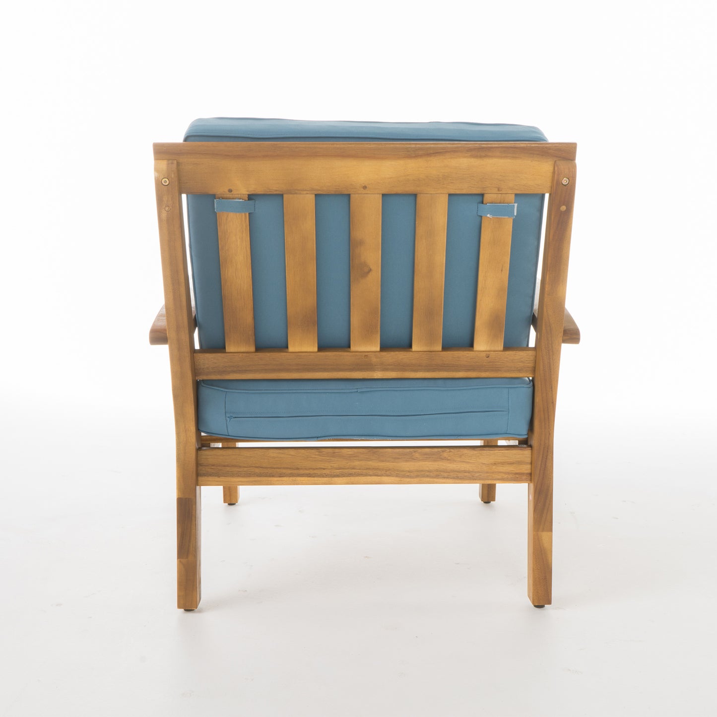 Preston Outdoor Wooden Club Chairs w/ Optional Colors & Package Quantity