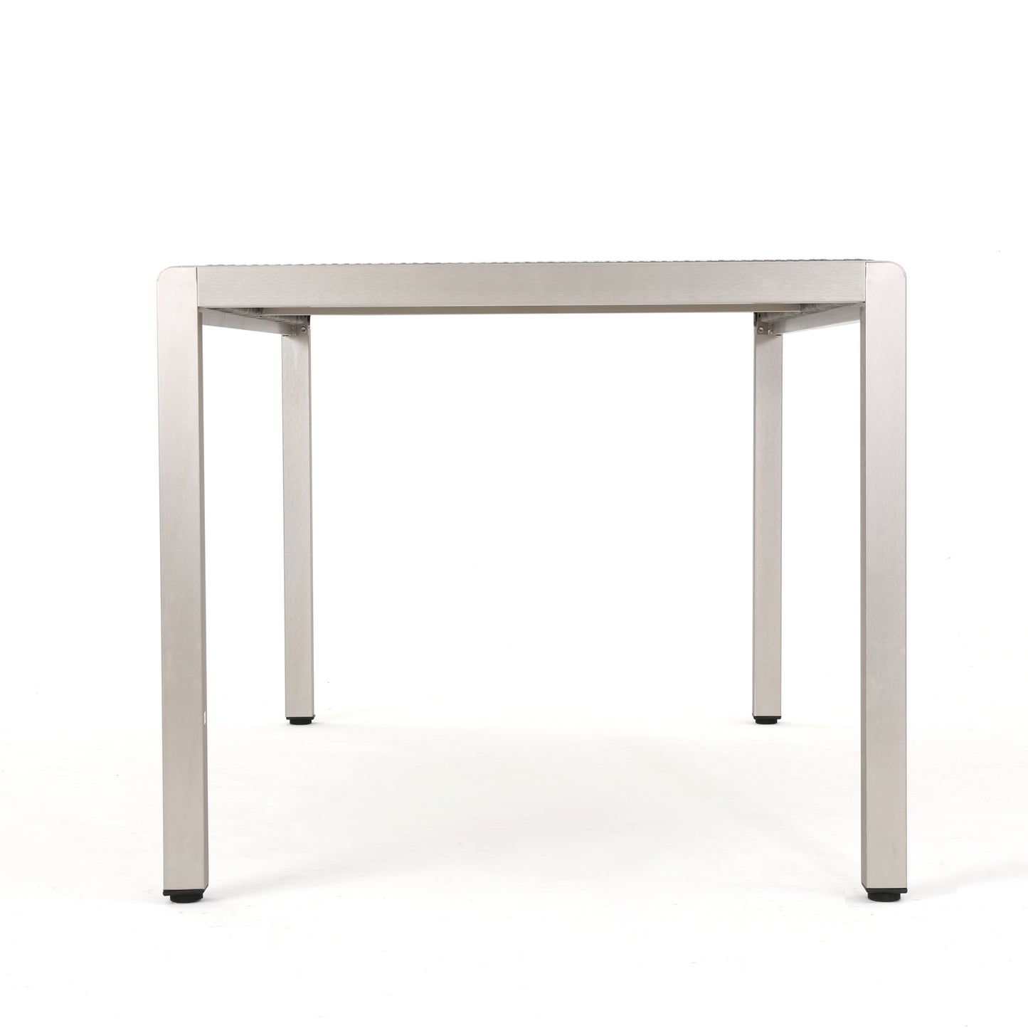 Coral Bay Outdoor Aluminum Dining Table w/ Wicker Top