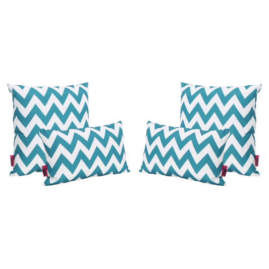 Embry Outdoor Water Resistant Square and Rectangular Pillows - Set of 4