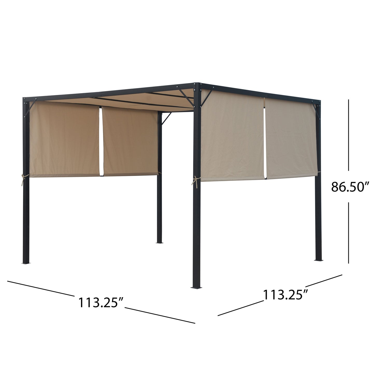Wendy Outdoor Modern 10 x 10 Foot Canopy