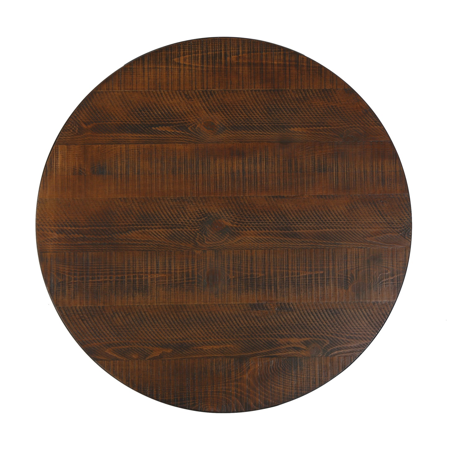 Atmos Industrial Faux Wood Bar Table, Dark Brown
