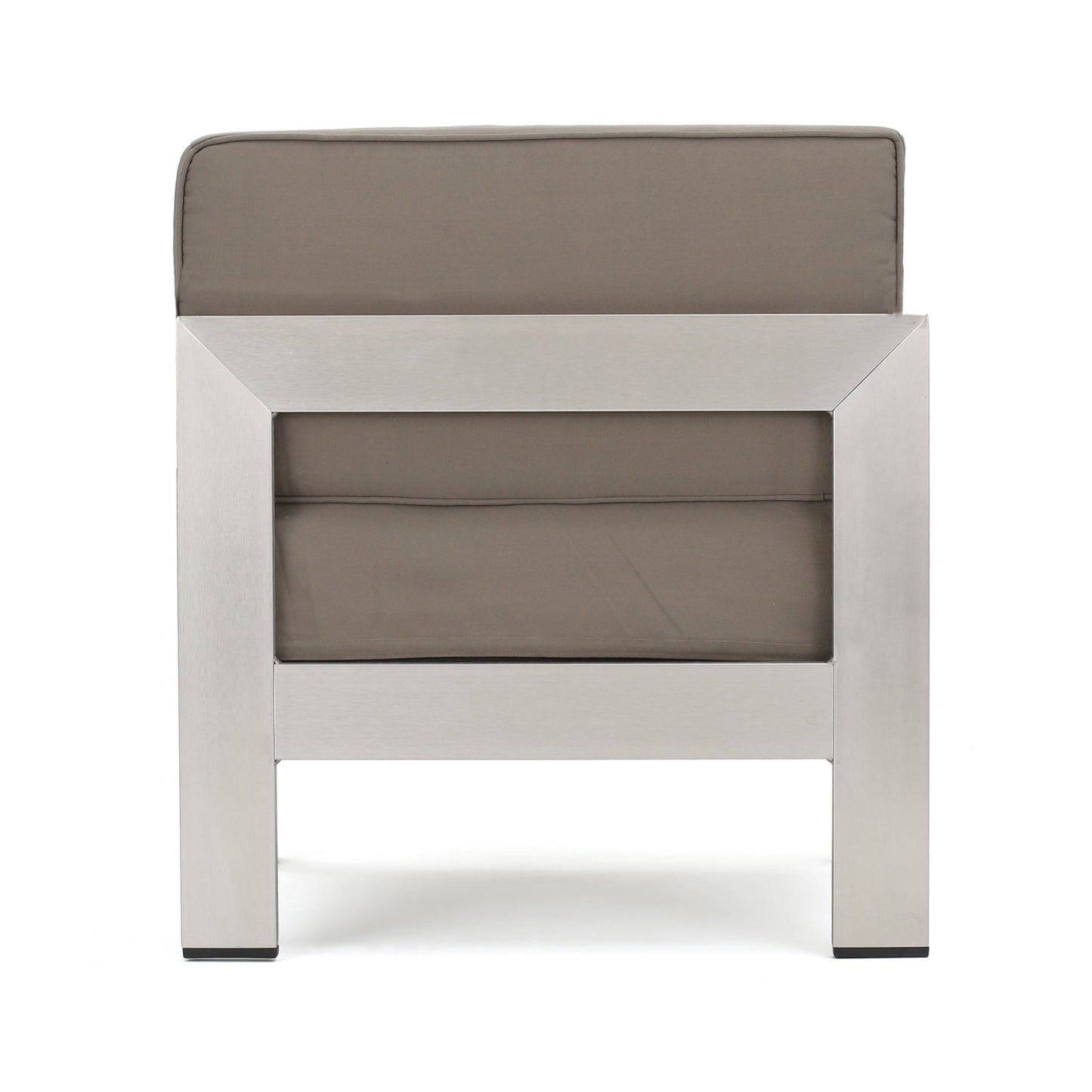 Danae Coral Outdoor Aluminum 5 Seater Sectional Sofa Set