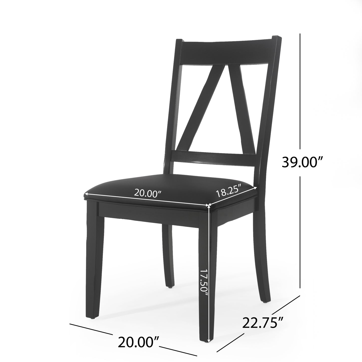 Grover Farmhouse Wood 7 Piece Dining Set