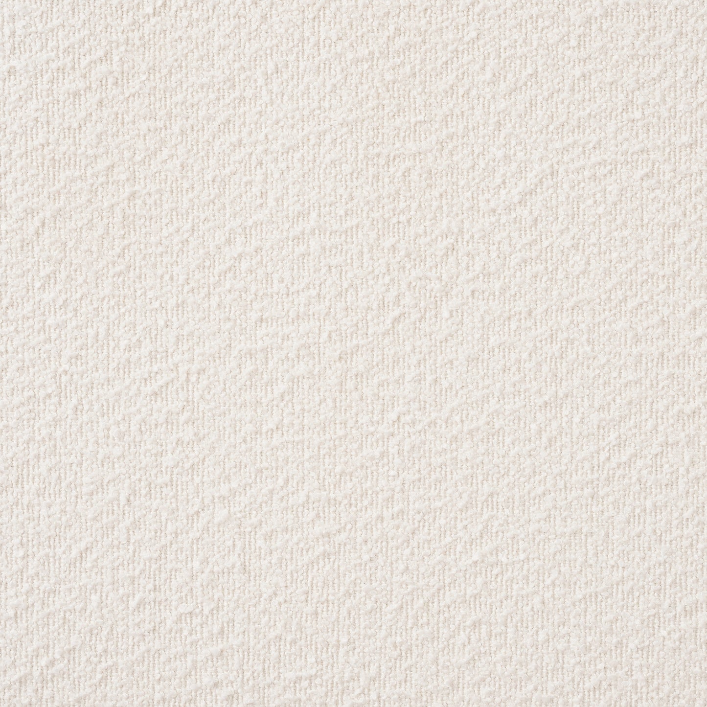 Canvassia Modern Ivory Boucle Fabric Wood Frame Bed