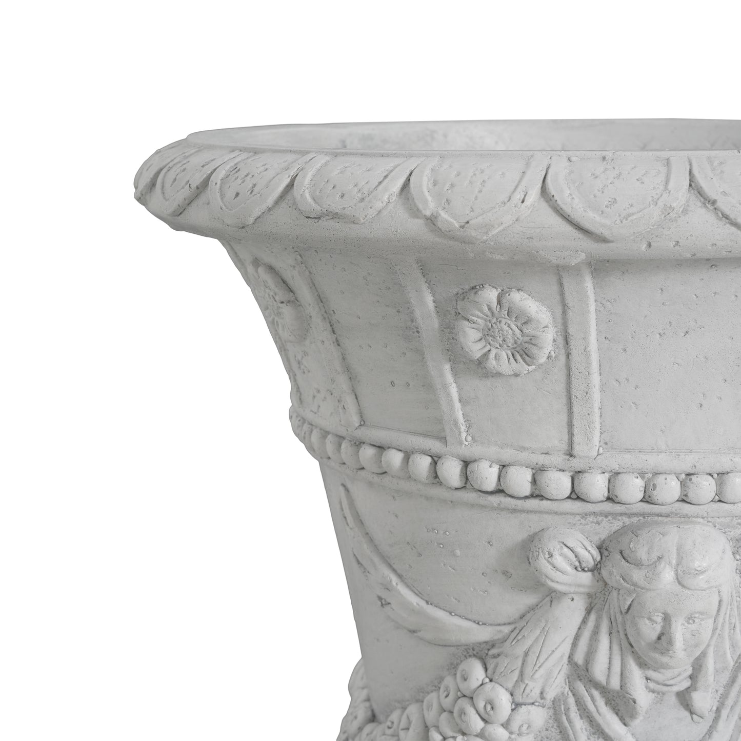 Ashwilde MGO Garden Urn, Light Grey, 23.75'' H