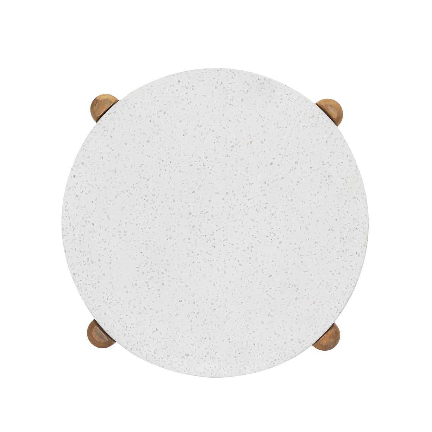 Rillrun Acacia Wood Patio End Table