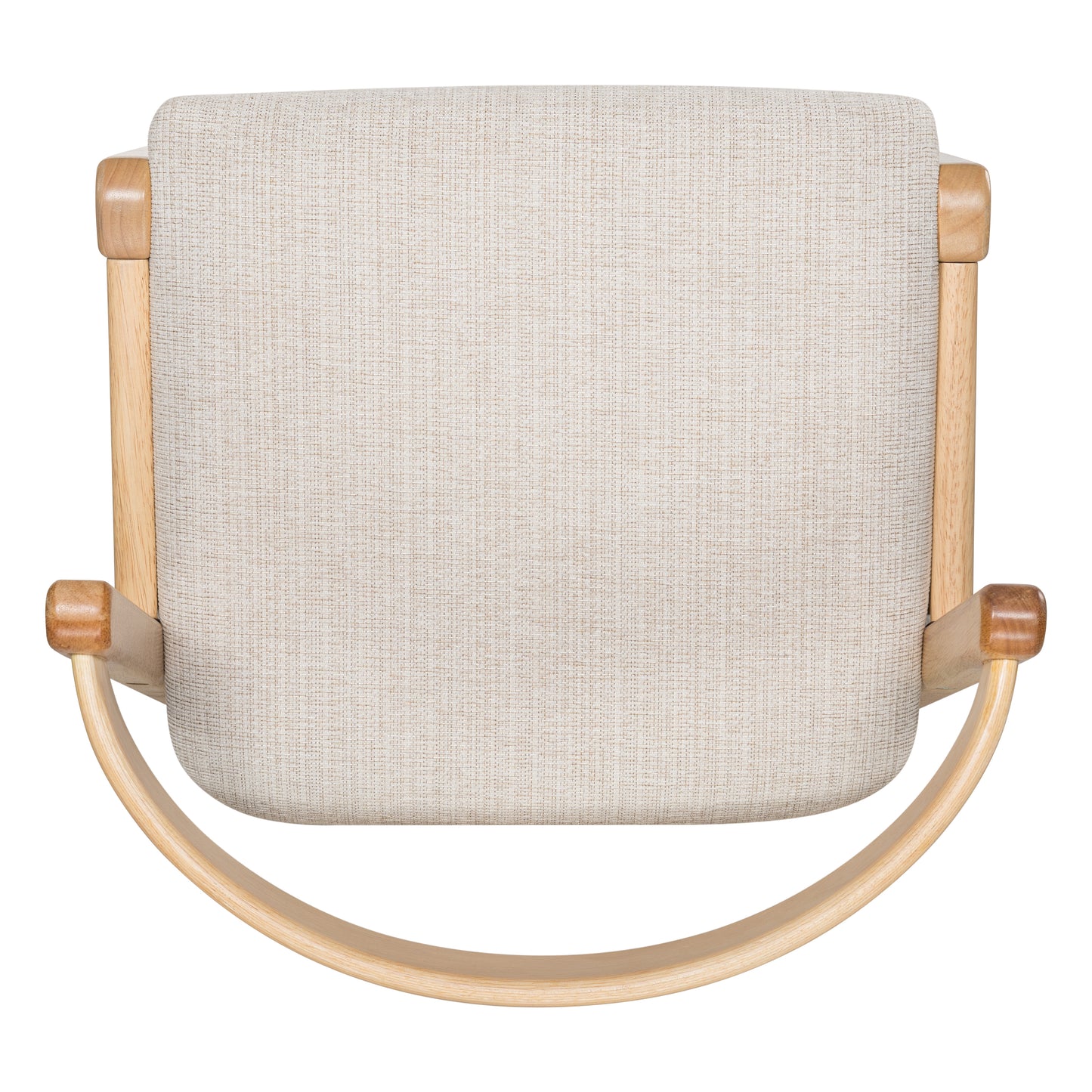 Balman Indoor Rubberwood Barstool,Beige Upholstery, Set of 2