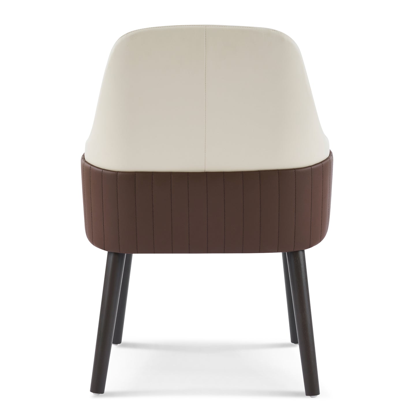 Marlow Indoor Dining Chair Set of 2, Two-Tone Fabric Armchairs with Sturdy Frame, Modern Accent Chairs for Dining Room & Living Area, 300lbs Capacity