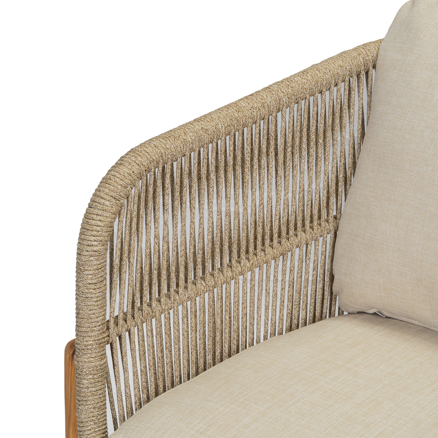 Outdoor 3 Pieces Chat Set 2 Patio Club Chairs and 1 End Table With Water-resistant cushions