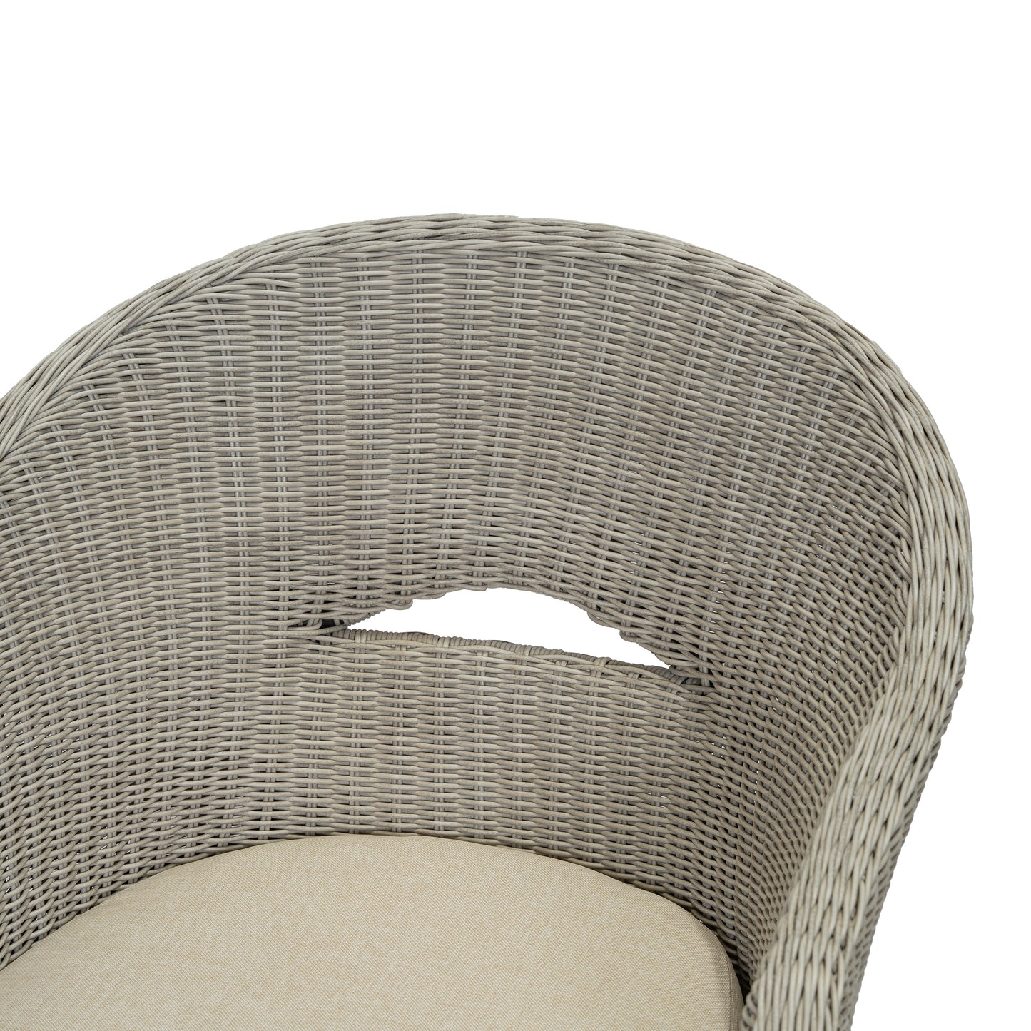 Scribbr Outdoor Dining Armchair with Cushion, Set of 2