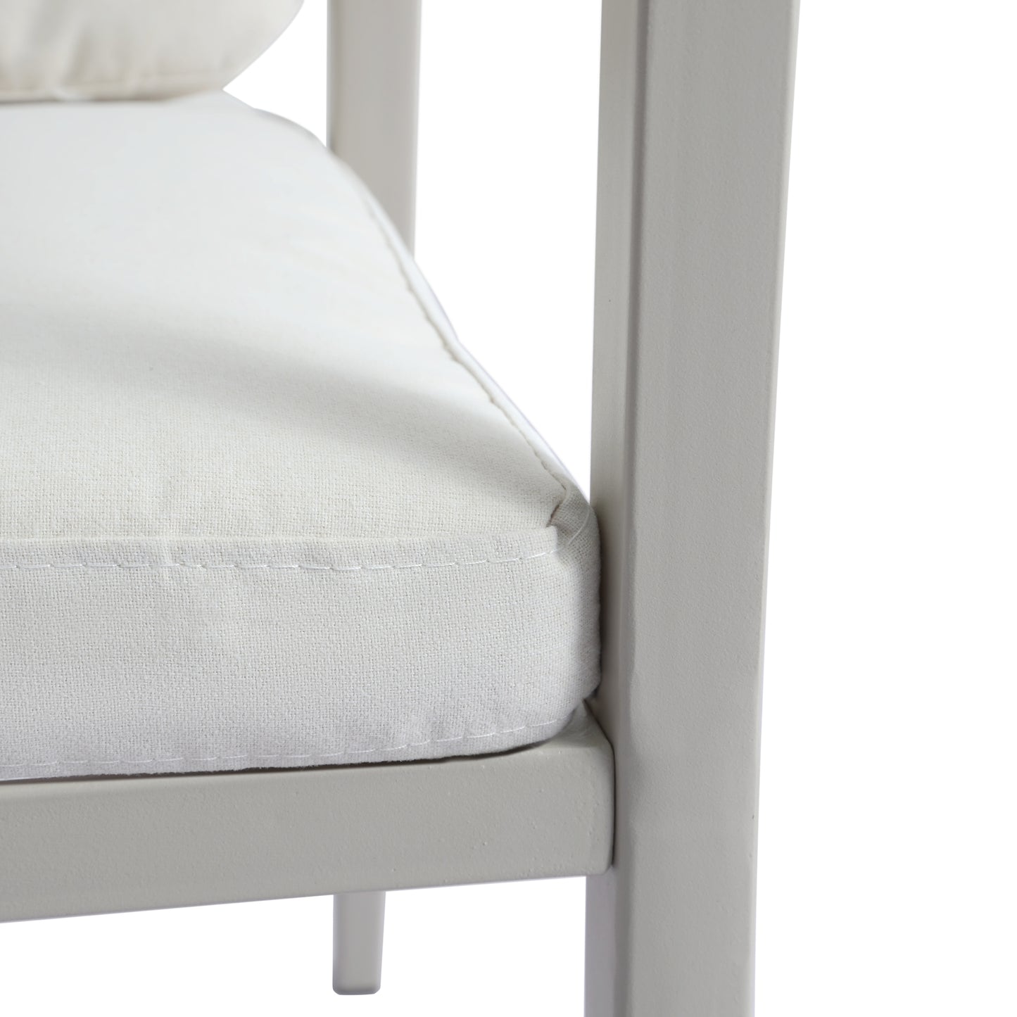 Firner Outdoor Wicker Rattan Woven Dining Armchair Waterproof Seating With Cushion,Set of 2