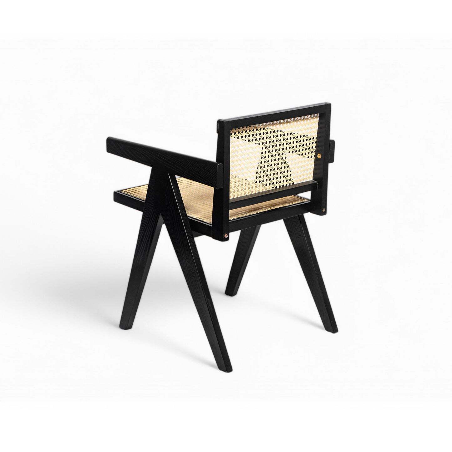 Chandiger Wood Arm Dining Chair,Set of 2