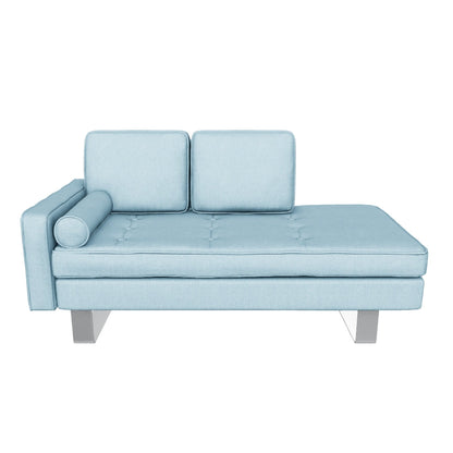 Typhaine Modern Fabric Chaise Lounge