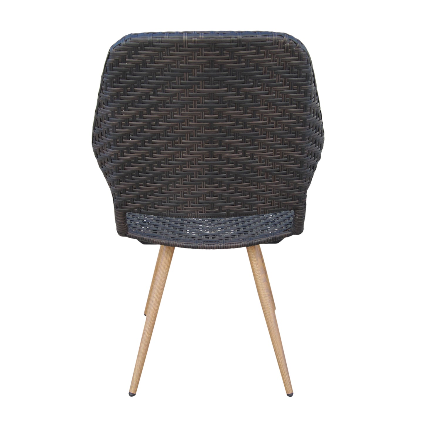 Denvra Outdoor Wicker and Iron 9 Piece Dining Set Edit