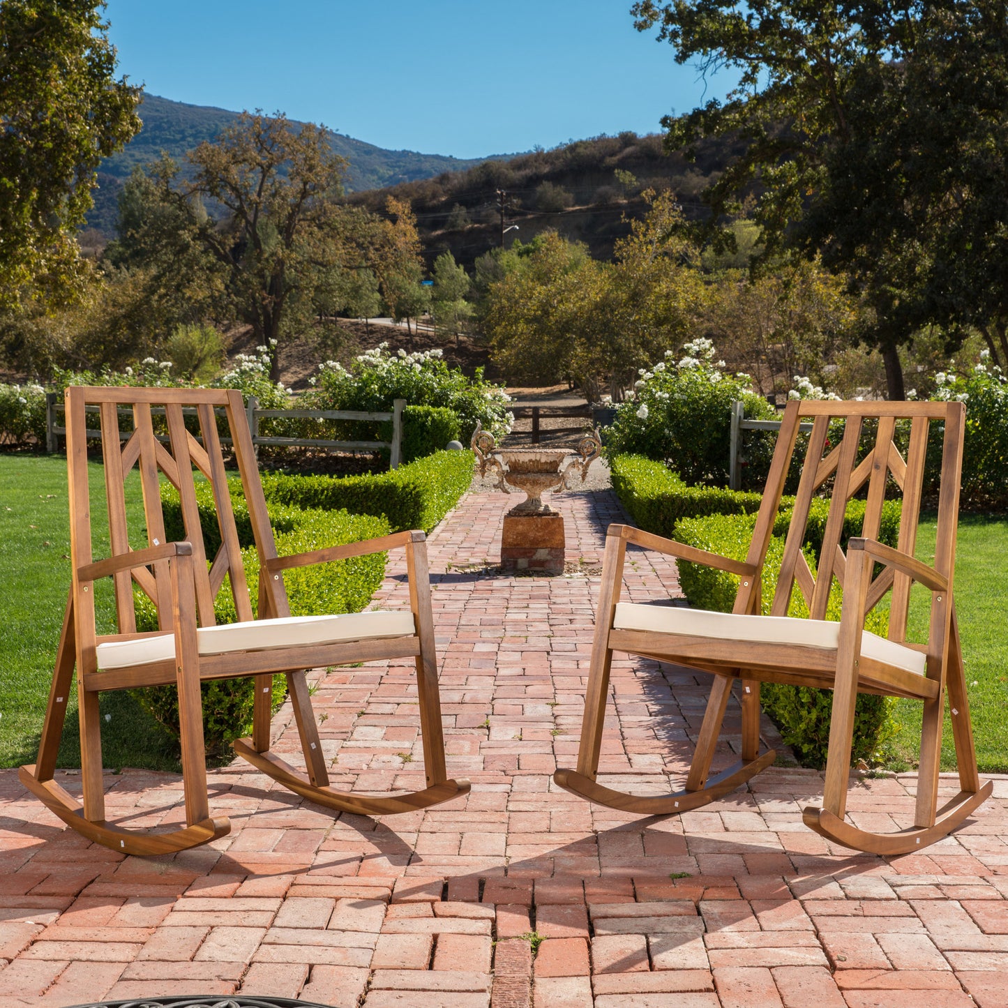 Monterey Outdoor Rocking Chair w/ Cushion