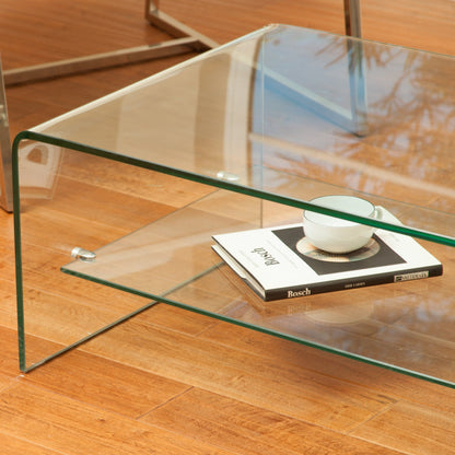 Charlize Glass Coffee Table