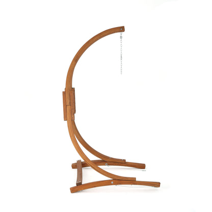 Gina Outdoor Wood Hammock Chair Stand