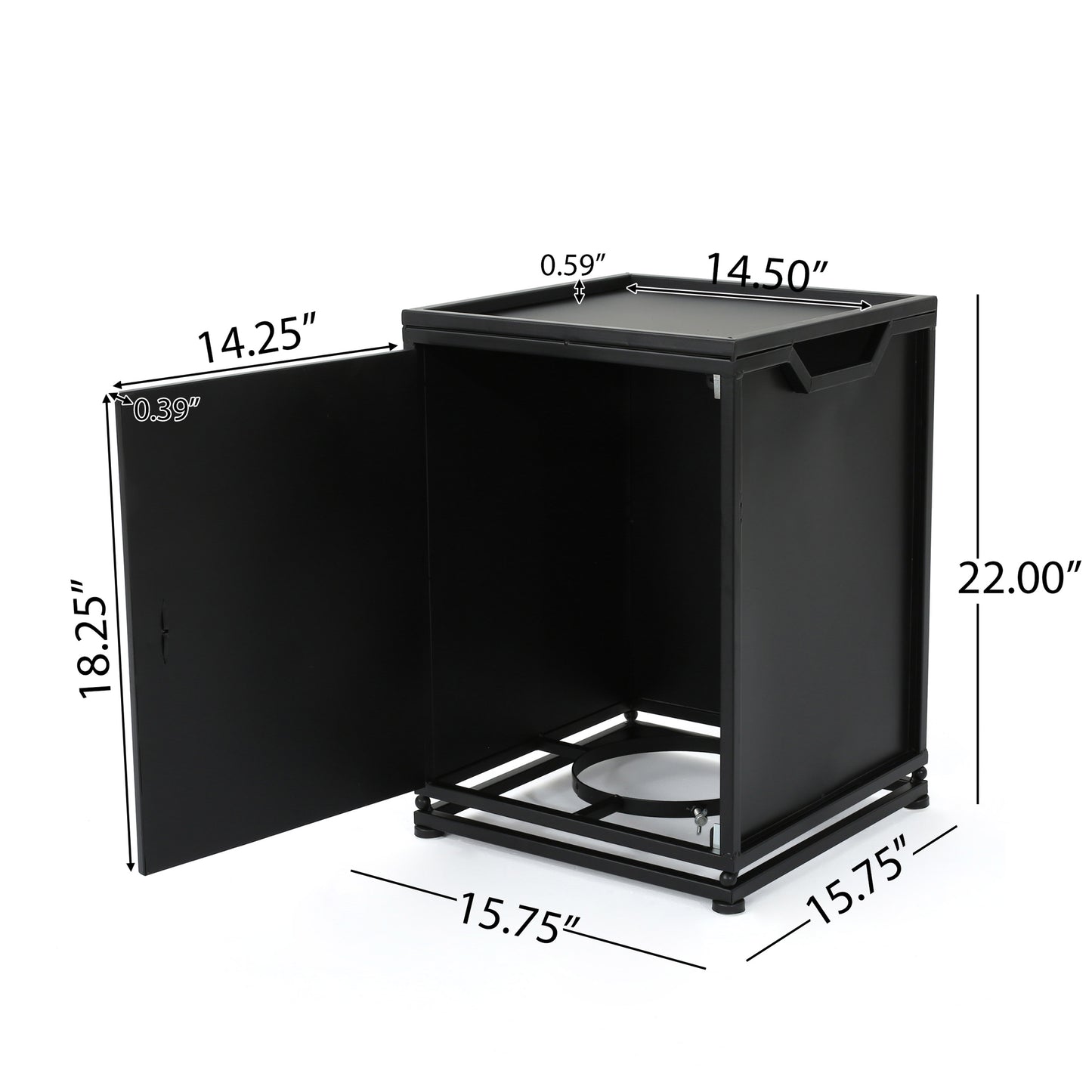 Yolanda Fast Outdoor 27" Bowl Shaped Fire Pit