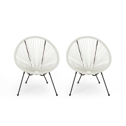 Major Outdoor Mexican String Weave Chair (Set of 2)