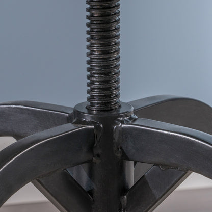 Dempsey Industrial Design Adjustable Height Swivel Seat Stool