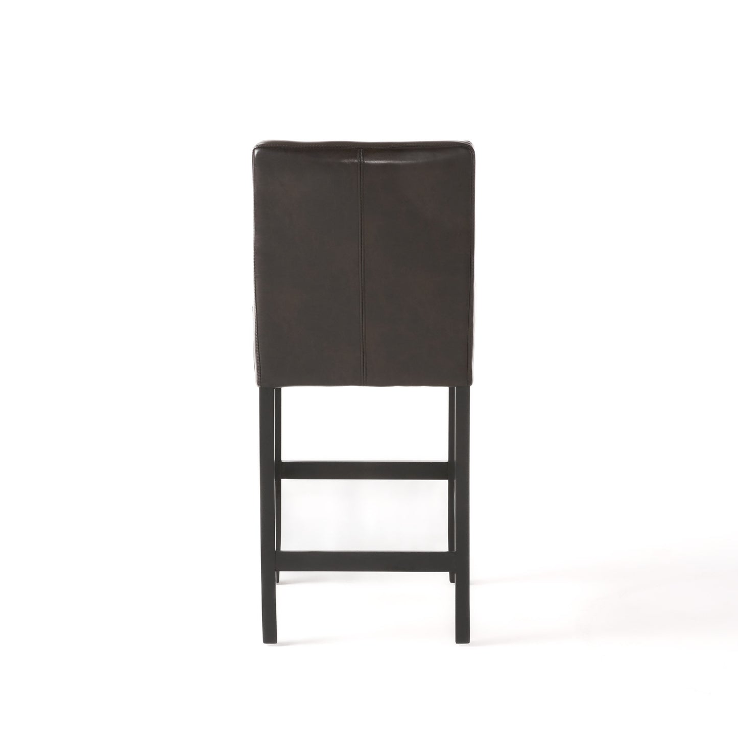 Peterborough Modern 26-Inch Leather Counter Stool (Set of 2)