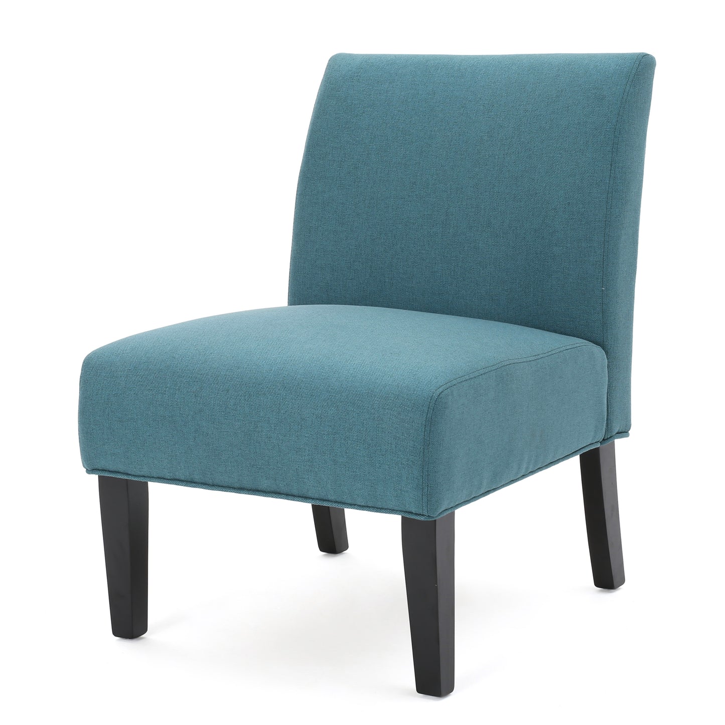 Kendal Contemporary Fabric Slipper Accent Chair