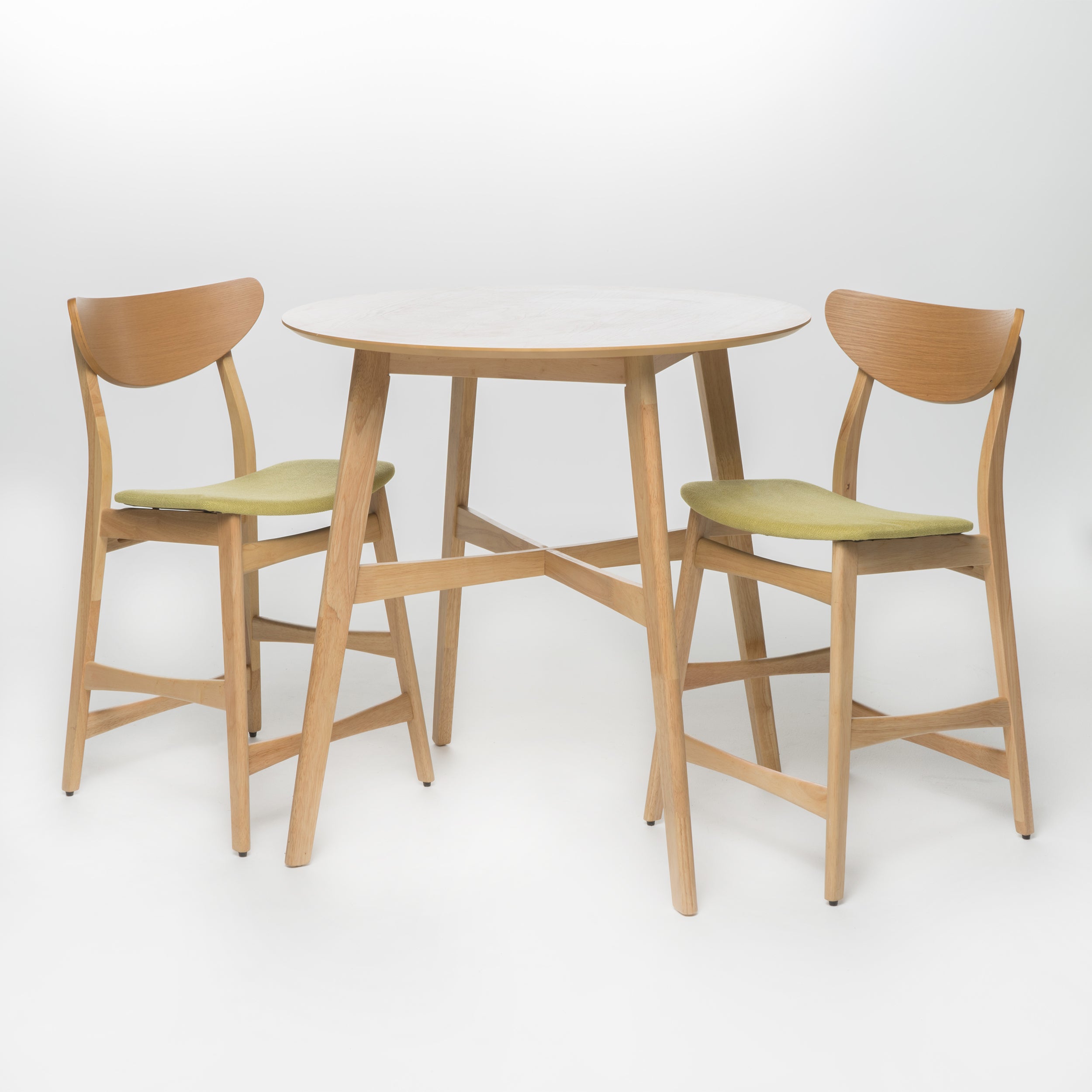 Helen Dark Fabric/ Wood Finish Counter Height Dining Set – GDFStudio