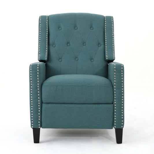 Izaak Tufted Back Fabric Recliner Chair