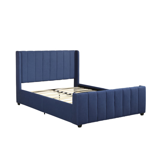 Riley Fully Upholstered Queen Size Bed Frame