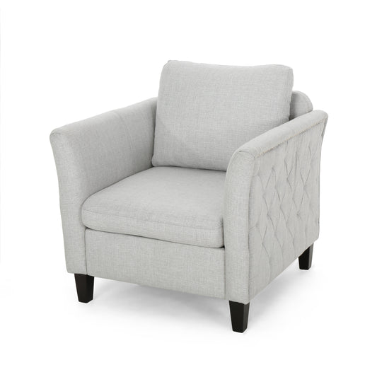 Ritner Traditional Fabric Club Chair