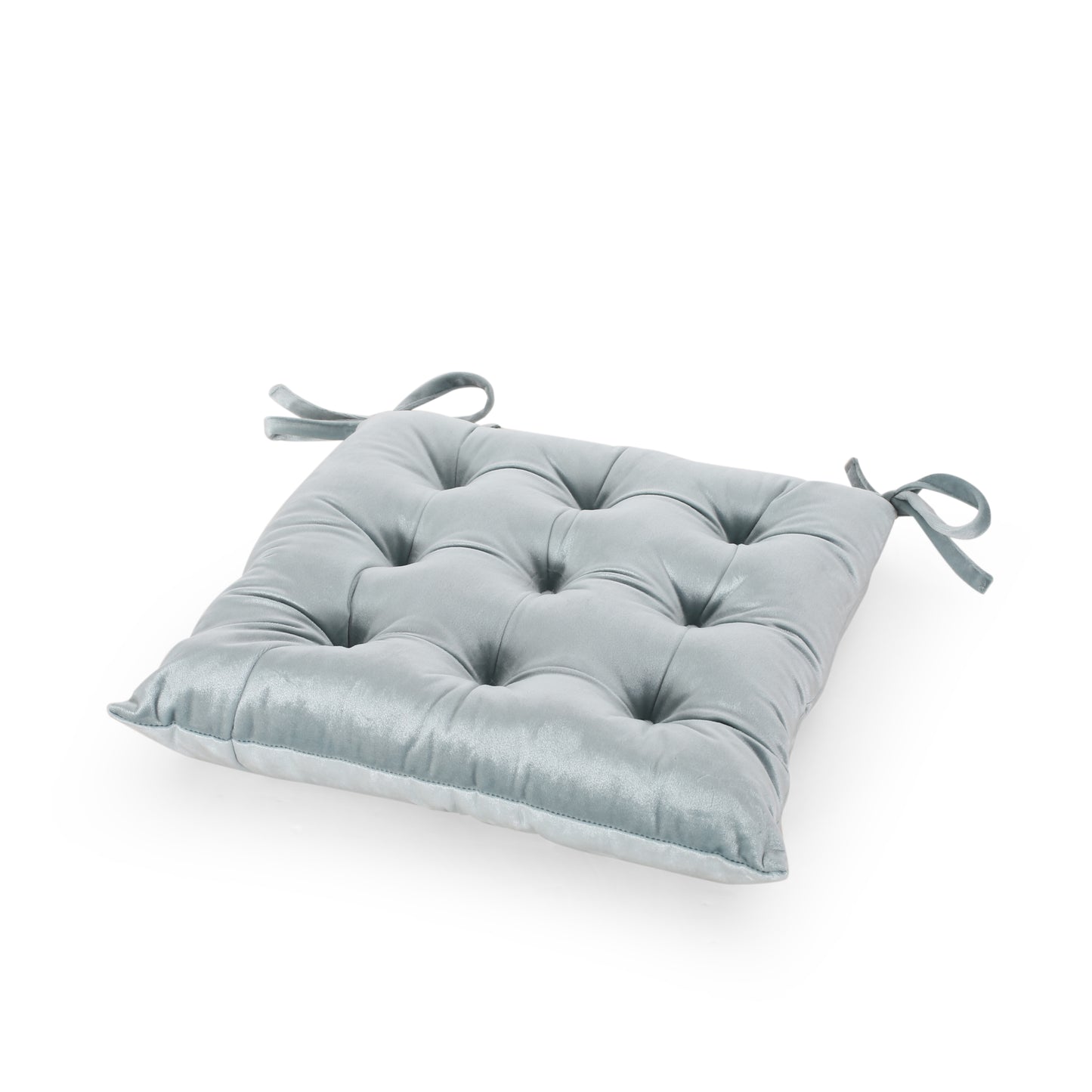 Asma Tufted Velvet Dining Chair Cushion Pads (Set of 4)