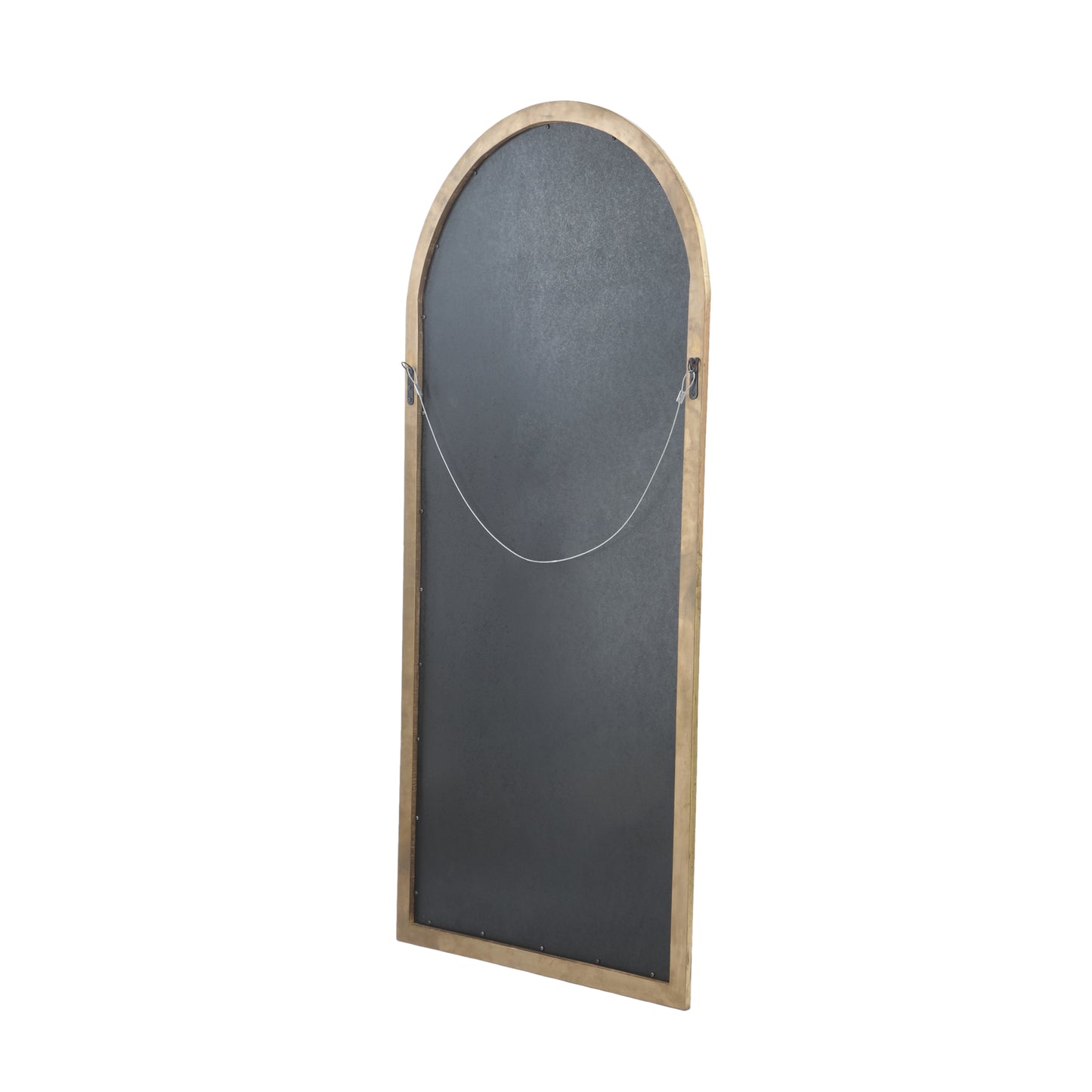 Selena Traditional Arched Windowpane Mirror