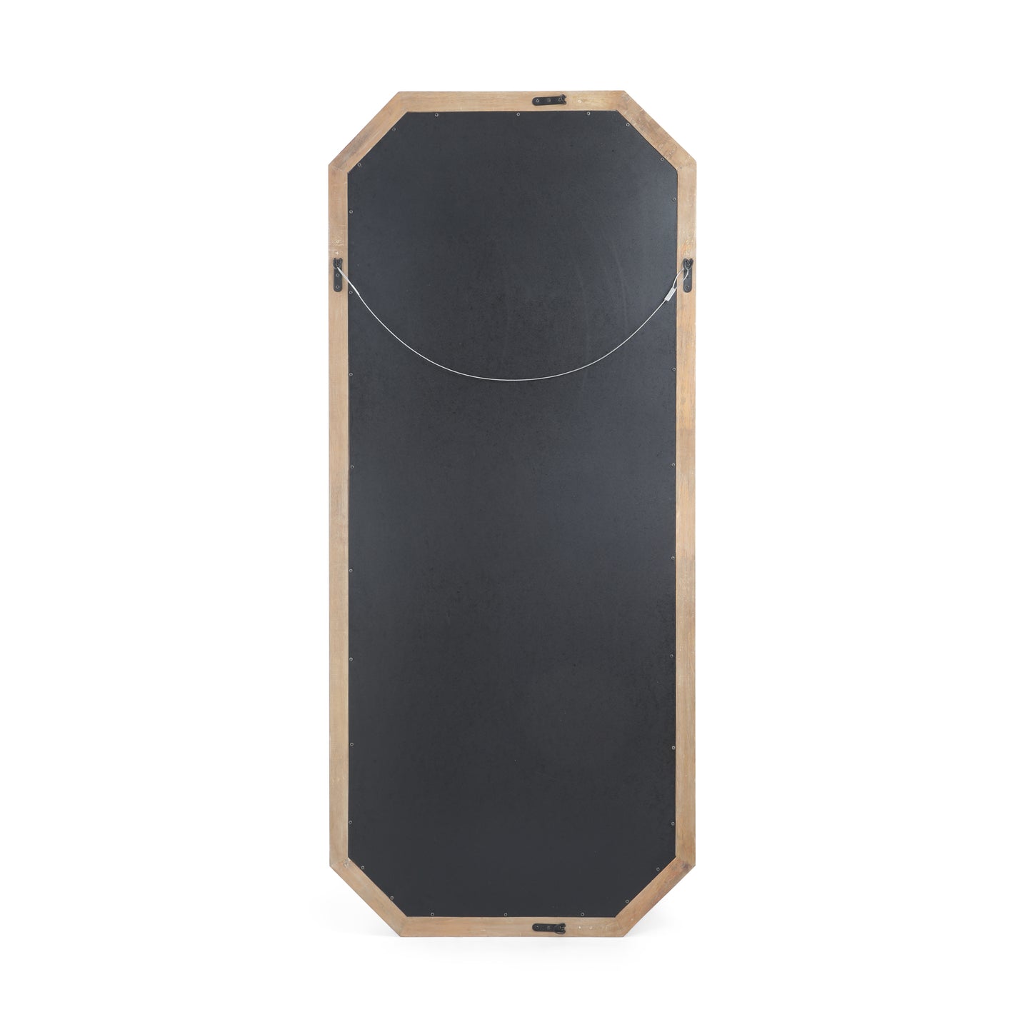 Sara Modern Standing Mirror with Carved Frame