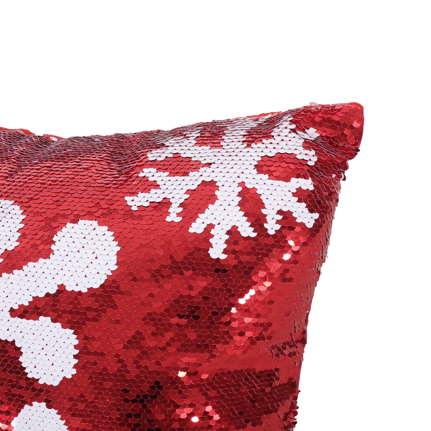 Sherard Glam Sequin Christmas Throw Pillow Cover