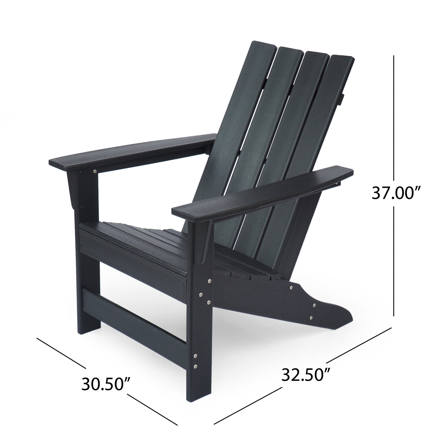 Panagiota Outdoor Resin Adirondack Chair