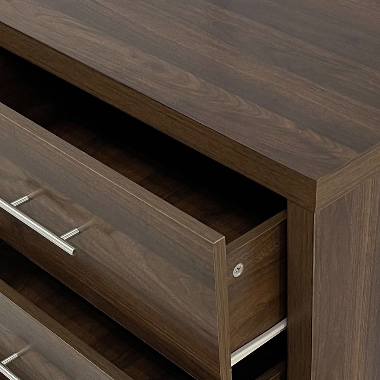 Marlette Modern Faux Wood 6 Drawer Double Dresser