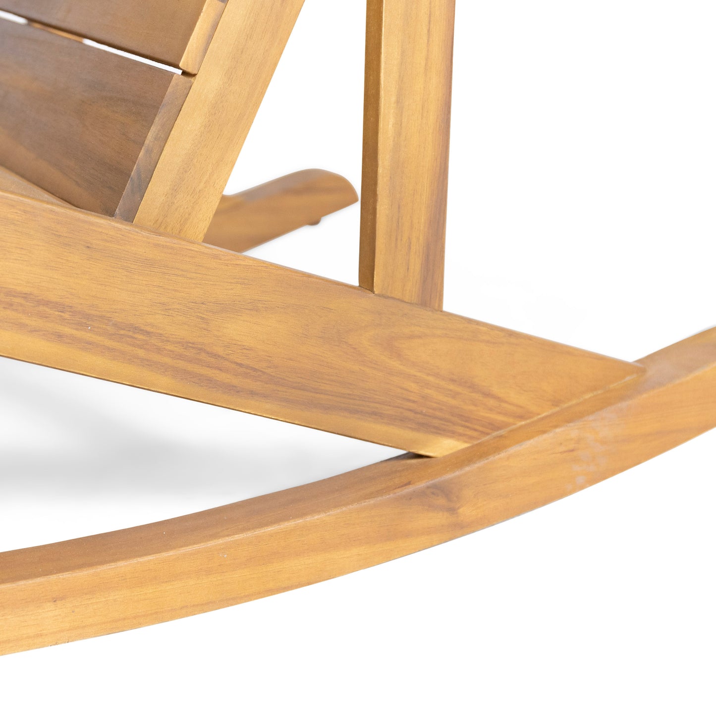 Winder Outdoor Acacia Wood Adirondack Rocking Chair, Set of 2