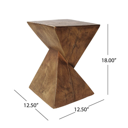 Jerod Indoor Lightweight Concrete Accent Table
