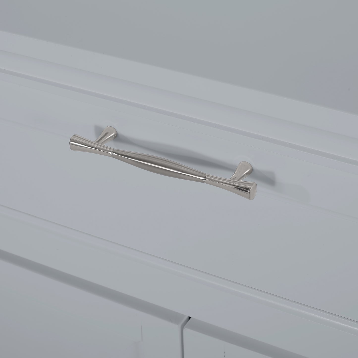 Meader Modern Bathroom 2 Door Floor Storage Cabinet with Drawer