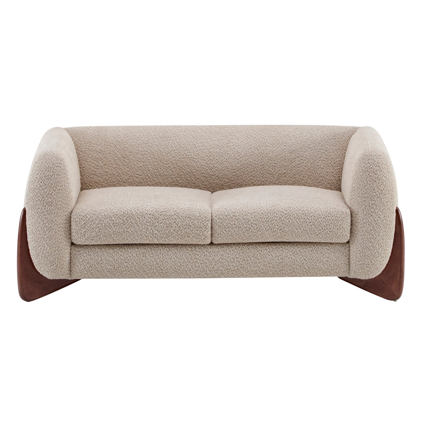 Amberlyn Modern Upholstered Loveseat