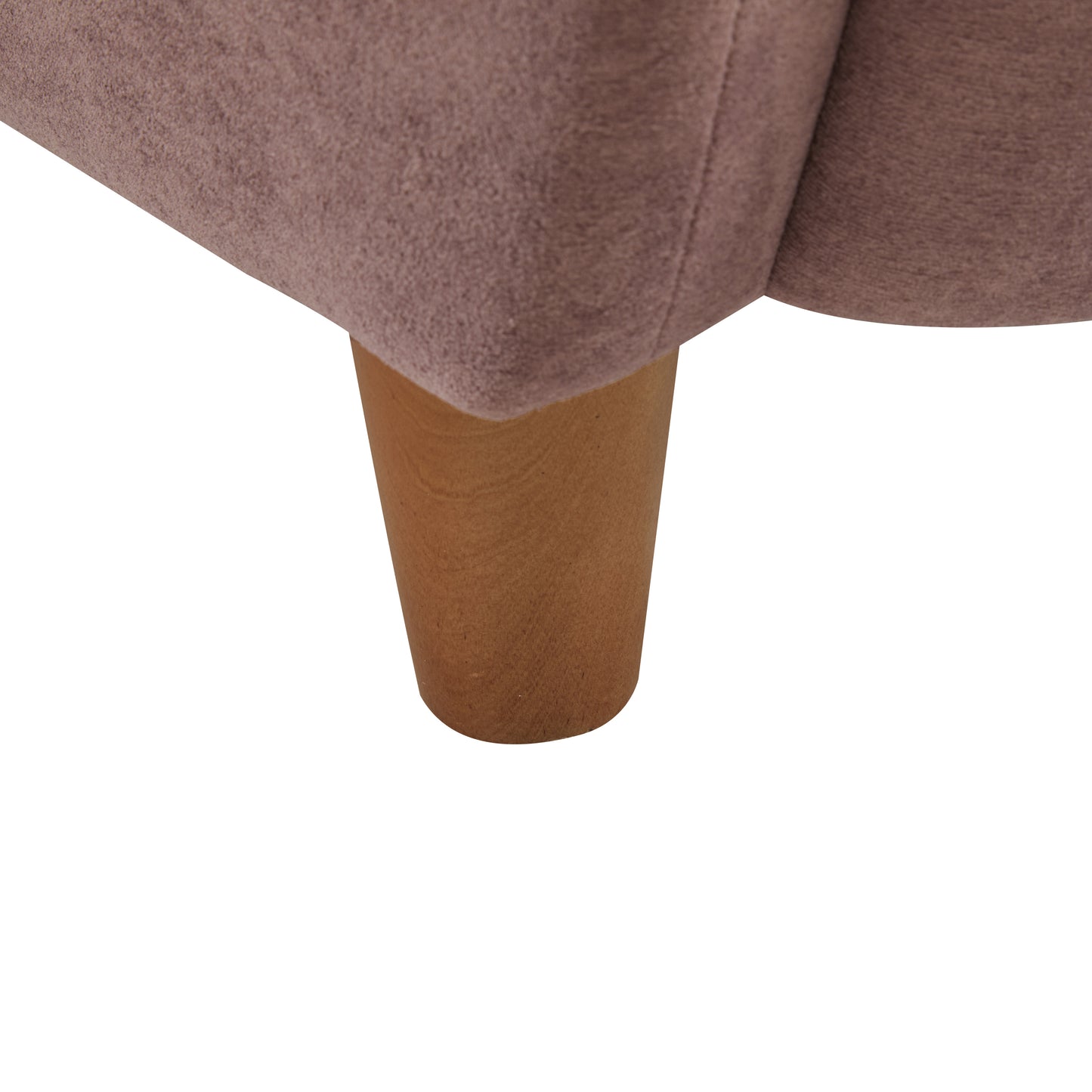 Zoe Fabric Wingback Accent Chairs Single Sofa