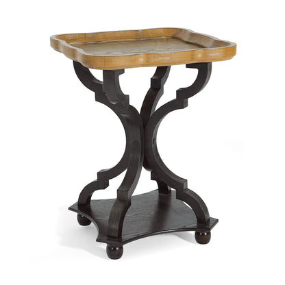Dianelly French Country Accent Table with Square Top