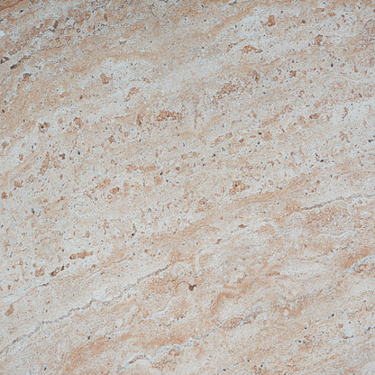 Lunaris Outdoor Lightweight Concrete Side Table,Travertine Finish