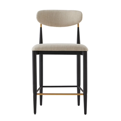 Magolani Minimalist Style Armless Counter Stool- Set of 2