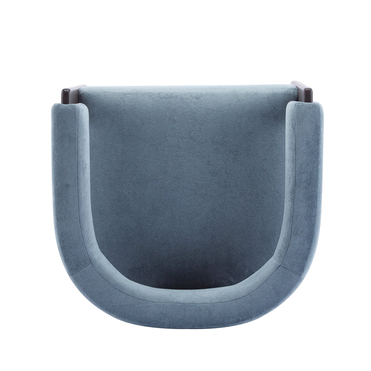 Noah Upholstered Boucle Accent Arm Chair, Rubberwood, Beige+walnut