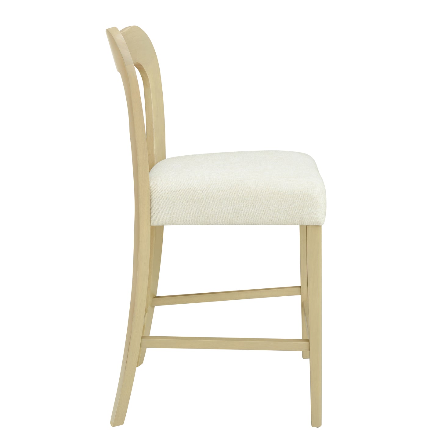 VintParlor 25.5 in. Modern Upholstered Counter Stools,Set of 2