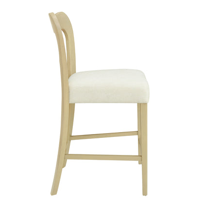 VintParlor 25.5 in. Modern Upholstered Counter Stools,Set of 2