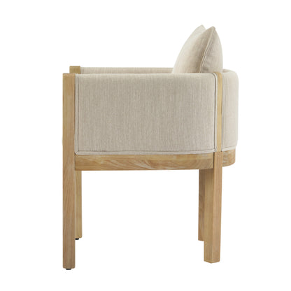 Ulradarisa Linen Upholstered Armchair (Set of 2)