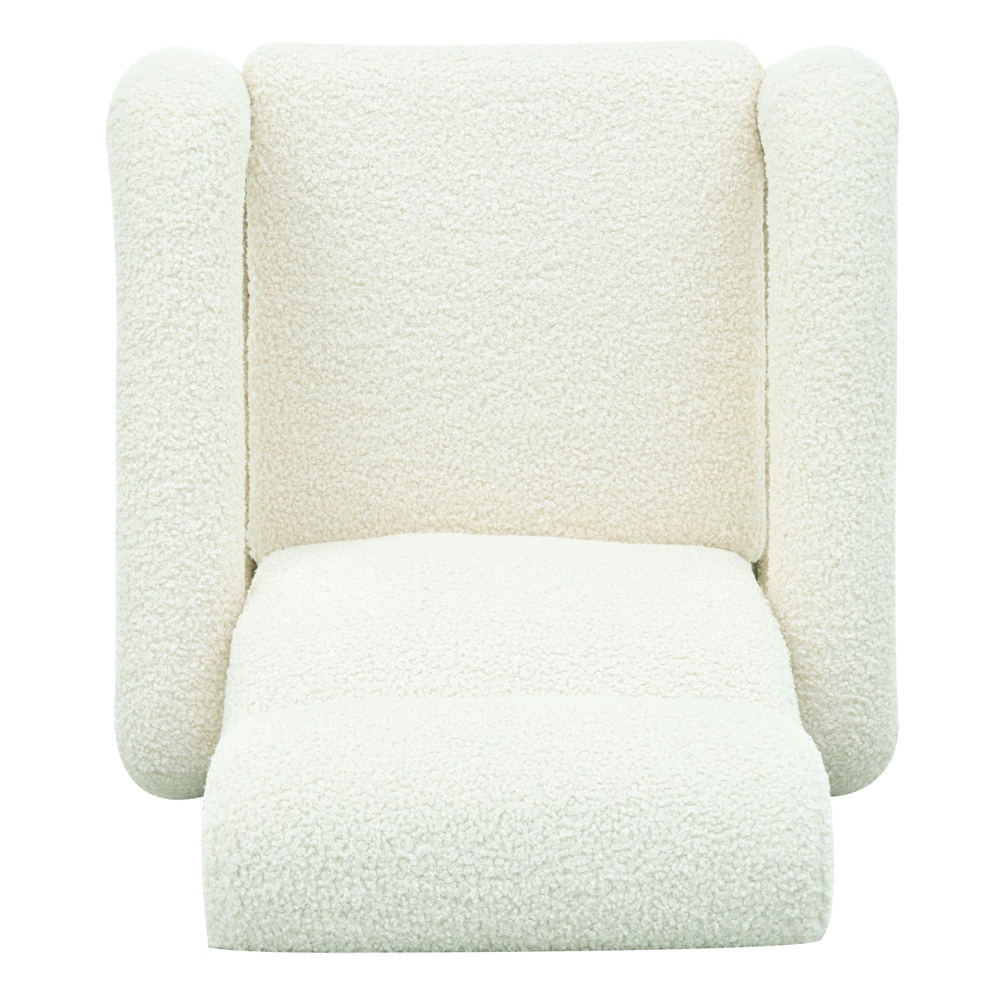 Zuvia Push Back Recliner Armchair Upholstered Recliner Chair Single Sofa